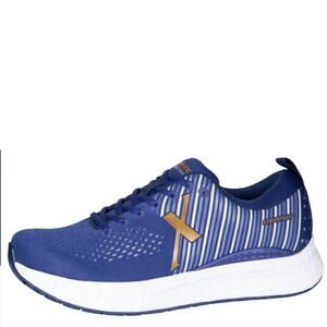 NEW XELERO men's steadfast shoe in navy/bronze